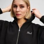 HEM SIGNATURE ZIP UP HOODIE