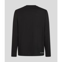 LS T-SHIRT W/ LOGO PATCH - Image 2