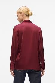FLUID SATIN BLOUSE - Image 2