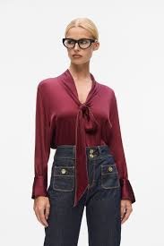 FLUID SATIN BLOUSE - Image 3