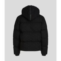 FLOCK LOGO PUFFER JACKET - Image 2