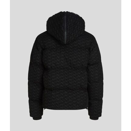 FLOCK LOGO PUFFER JACKET