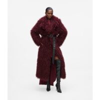 FAUX FUR FASHION LONG COAT