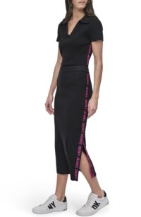 SIDE LOGO RIB V-NECK - Image 3