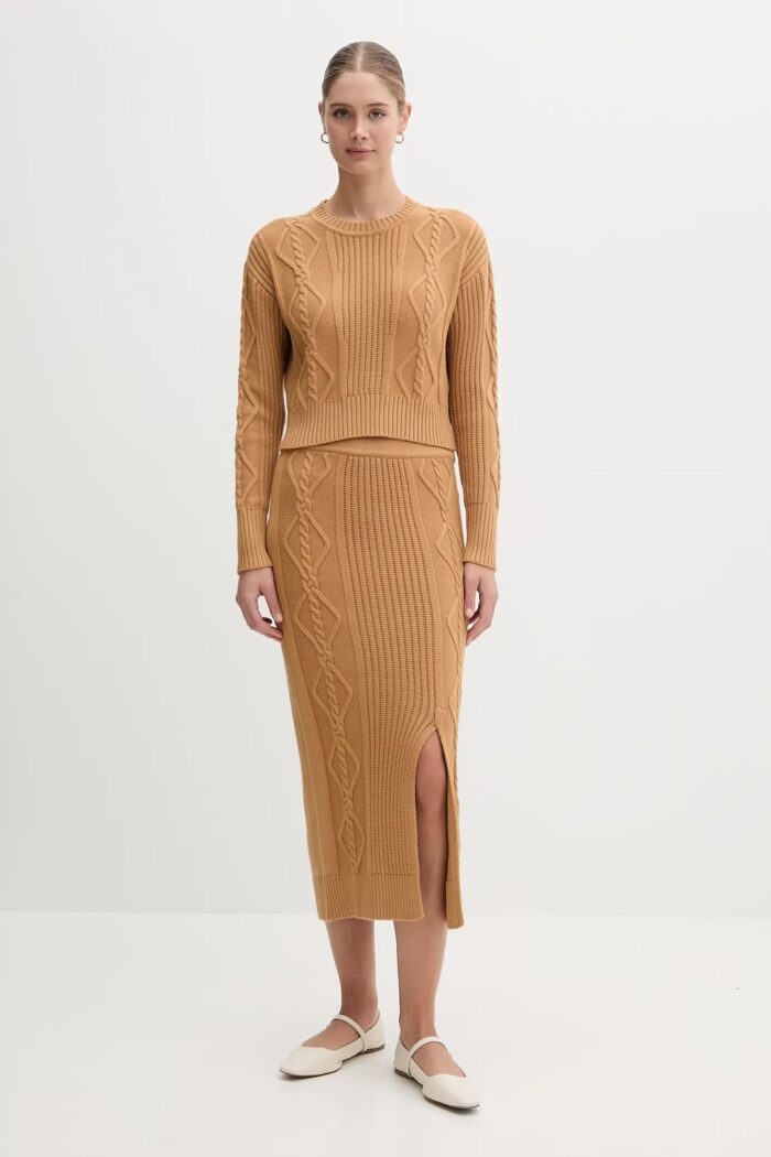 CROPPED CABLE LONG S