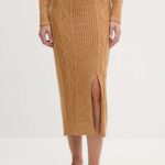 CABLE MIDI SKIRT WIT