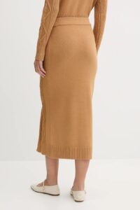 CABLE MIDI SKIRT WIT - Image 3