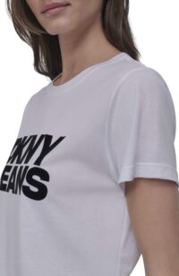 FLOCKED LOGO CREW NE