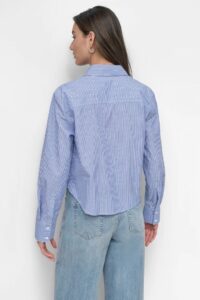 STRIPED POPLIN STUDD - Image 2