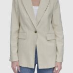 SINGLE BUTTON BLAZER