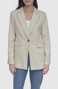 SINGLE BUTTON BLAZER