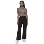 High Rise Straight Leg Cargo Pant