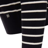 CREW NECK LONG SLEEVE STRIPE TOP - Image 3