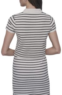 CAP SLEEVE POLO WITH - Image 4