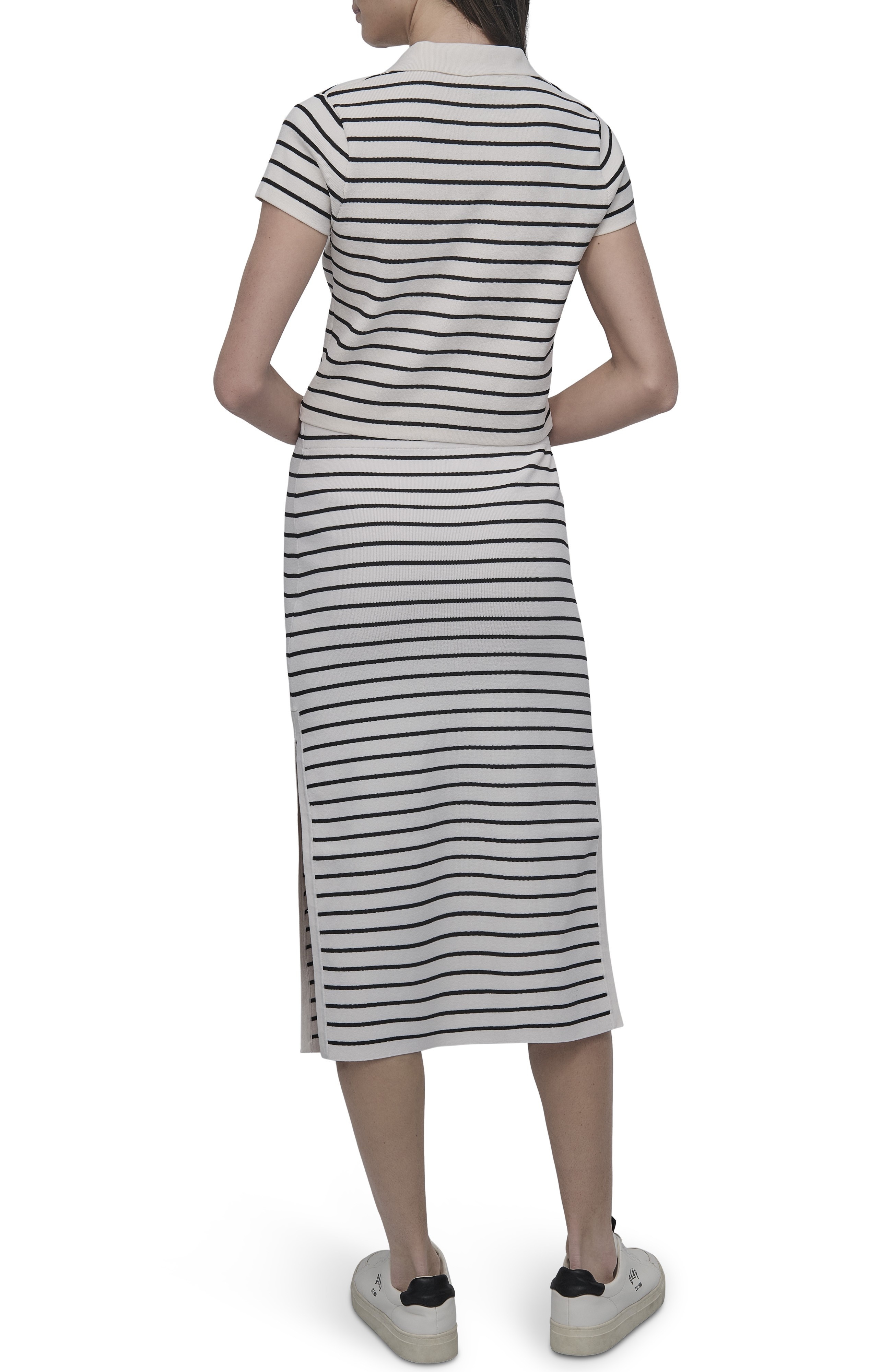 MIDI SKIRT WITH SIDE - Image 3