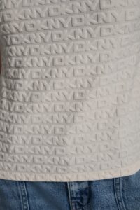 Logo Jacquard Short Sleeve Crew Neck Tee - Image 4