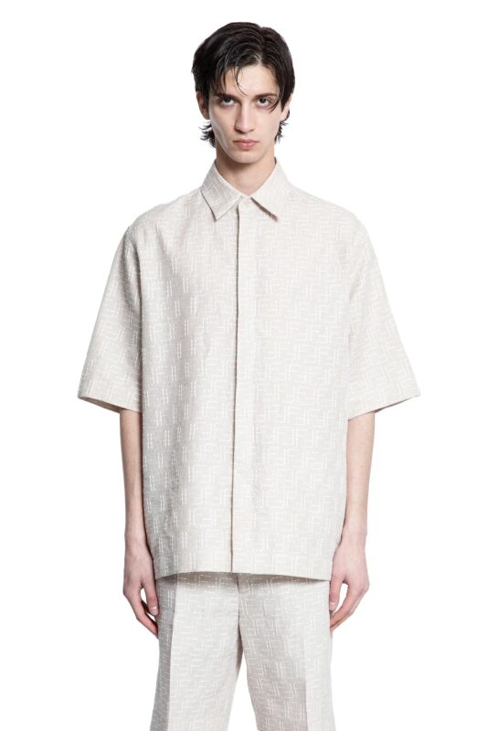 SHIRT LINEN FF JACQ ALLOVER