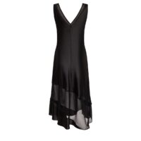 S/L V NCK ASYM DRESS - Image 2