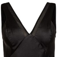 S/L V NCK ASYM DRESS - Image 3