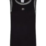 S/L MESH NECKLINE LO